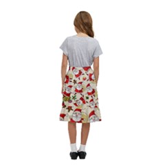 Kids  Ruffle Flared Wrap Midi Skirt 