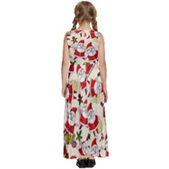 Kids  Satin Sleeveless Maxi Dress 