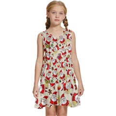 Kids  Sleeveless Tiered Mini Dress 