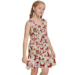 Kids  Sleeveless Tiered Mini Dress 