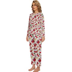 Womens  Long Sleeve Lightweight Pajamas Set 