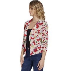 Women s Casual 3/4 Sleeve Spring Jacket 