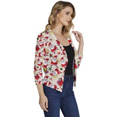 Women s Casual 3/4 Sleeve Spring Jacket 