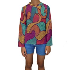 Kids  Long Sleeve Swimwear 