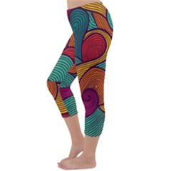 Capri Winter Leggings  Back