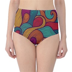 Classic High-Waist Bikini Bottoms 