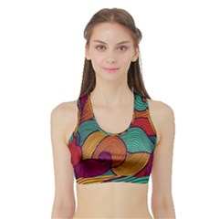 Sports Bra with Border 