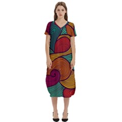 T-Shirt Midi Dress With Pockets 