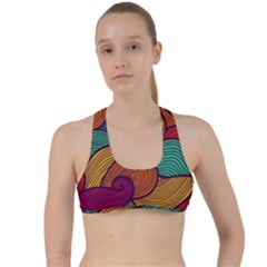 Criss Cross Racerback Sports Bra 