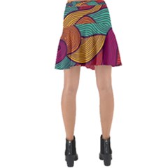 Wrap Front Skirt 