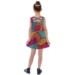 Kids  Cross Back Dress 