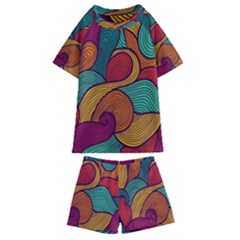 Kids  Swim T-Shirt and Shorts Set 