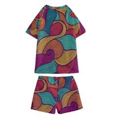 Kids  Swim T-Shirt and Shorts Set 