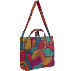 Square Shoulder Tote Bag 