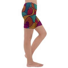 Kids  Lightweight Velour Capri Yoga Leggings 