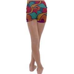 Kids  Lightweight Velour Yoga Shorts 