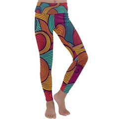 Kids  Lightweight Velour Classic Yoga Leggings 