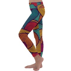 Kids  Lightweight Velour Classic Yoga Leggings 