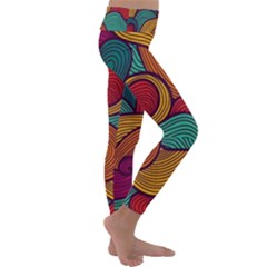 Kids  Lightweight Velour Classic Yoga Leggings 