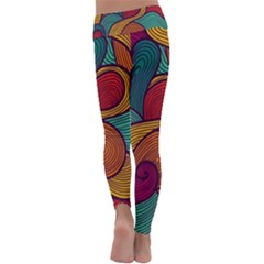 Kids  Lightweight Velour Classic Yoga Leggings 