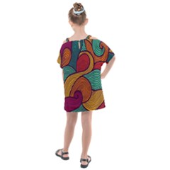 Kids  One Piece Chiffon Dress 