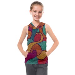 Kids  Sleeveless Hoodie 