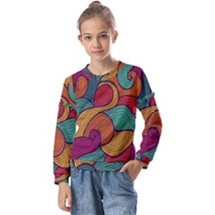 Kids  Long Sleeve T-Shirt with Frill  