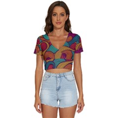 V-Neck Crop Top 