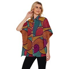 Women s Batwing Button Up Shirt 