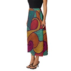 Classic Midi Chiffon Skirt 