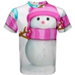 Two Snowmen, Men s Cotton T-Shirt