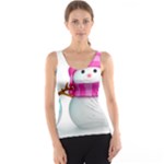 Two Snowmen, Women s Basic Tank Top