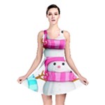 Two Snowmen, Reversible Skater Dress