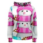 Two Snowmen, Women s Pullover Hoodie