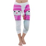 Two Snowmen, Capri Winter Leggings 