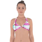 Two Snowmen, Halter Neck Bikini Top