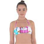 Two Snowmen, Tie Back Bikini Top