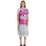 Two Snowmen, T-Shirt Midi Dress With Pockets