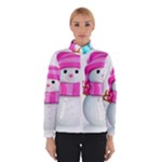 Two Snowmen, Women s Bomber Jacket