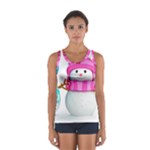 Two Snowmen, Sport Tank Top 