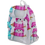 Two Snowmen, Top Flap Backpack