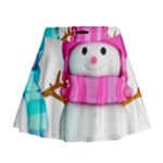 Two Snowmen, Mini Flare Skirt