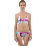 Two Snowmen, Wrap Around Bikini Set