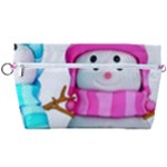 Two Snowmen, Handbag Organizer