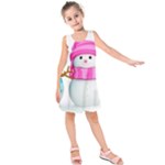 Two Snowmen, Kids  Sleeveless Dress