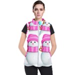 Two Snowmen, Women s Puffer Vest