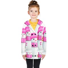 Kids  Double Breasted Button Coat 