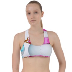 Criss Cross Racerback Sports Bra 