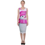 Two Snowmen, Sleeveless Pencil Dress