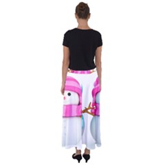 Flared Maxi Skirt 